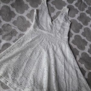 Lacy Fit & Flare Dress